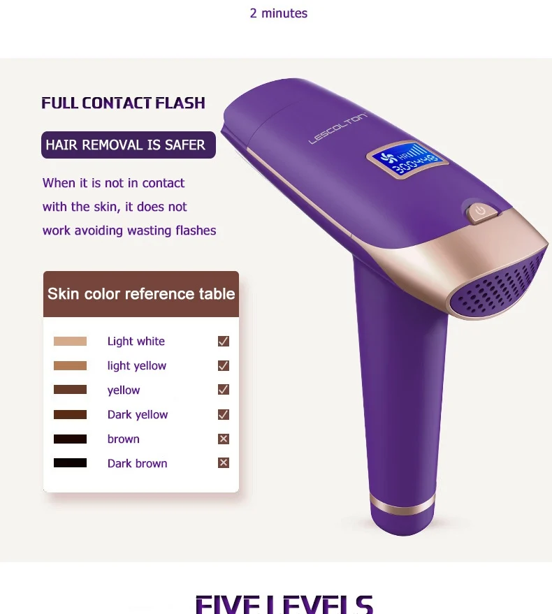 Lescolton 3in1 T009X IPL лазерная эпиляция удаления волос машина с ЖК дисплей для Boay бикини лицо область подмышек
