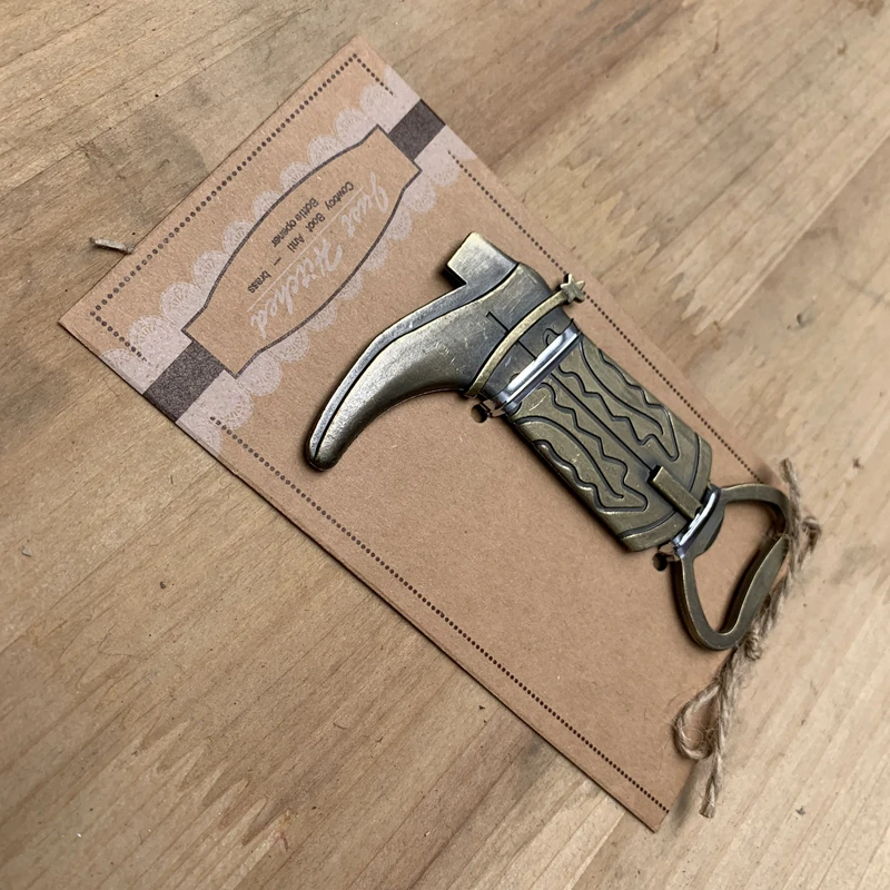 Быстрая доставка! Открывашка для бутылок в ковбойском стиле с надписью Just hded|favor