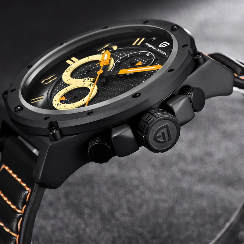 Мужские часы Relogio Masculino PAGANI Дизайн люксовый бренд водонепроницаемый большой