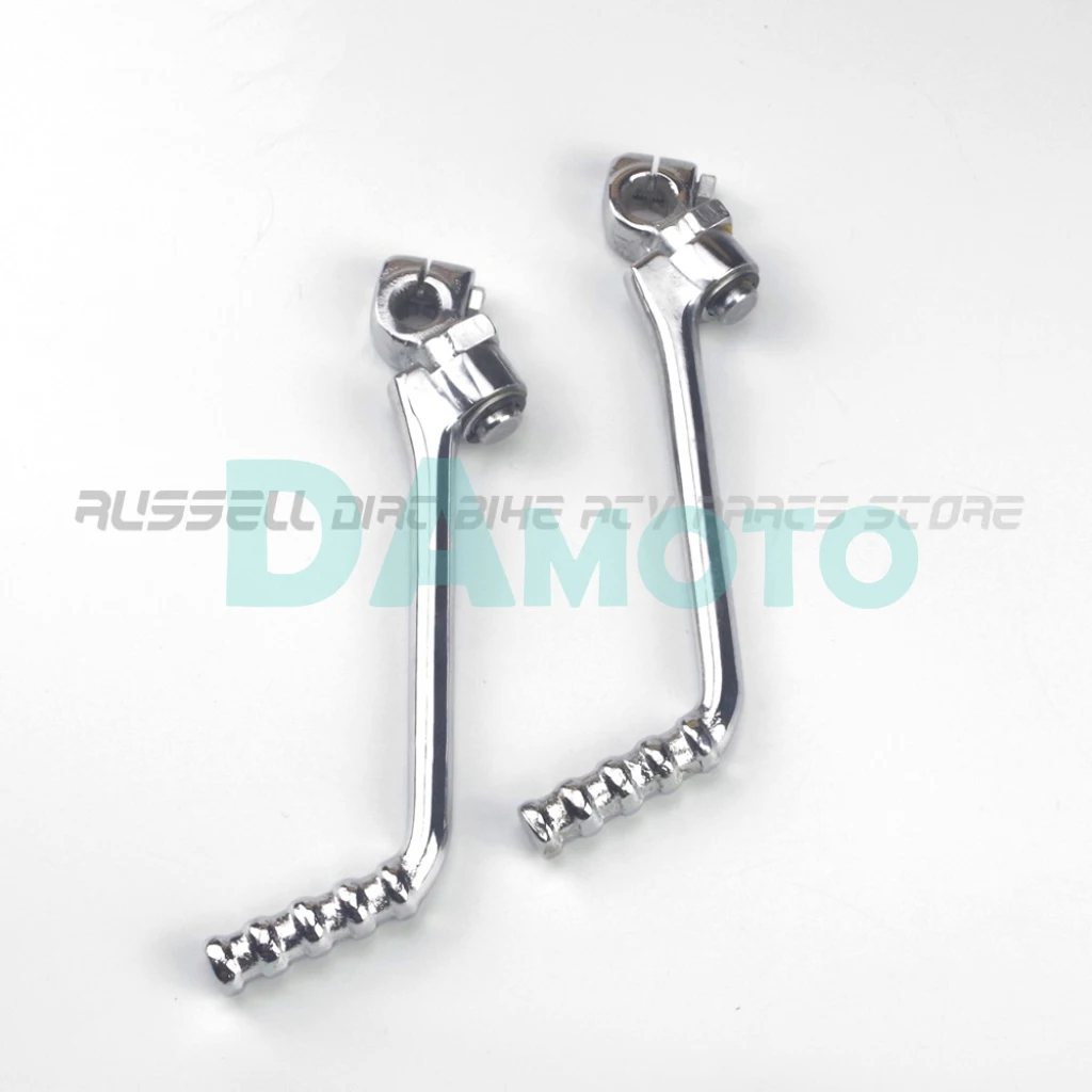 Для KAWASAKI KE KL KLX KX KDX KZ 125 175 200 250 Кроссовый питбайк мотовездеход квадроцикл хром