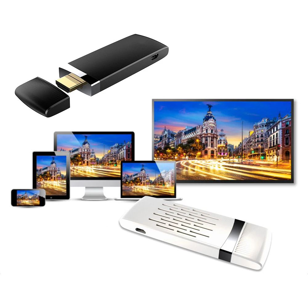 Авто Экран общее устройство 5G Беспроводной/проводной 2-полосная пуш-ап HDMI WiFi miracast