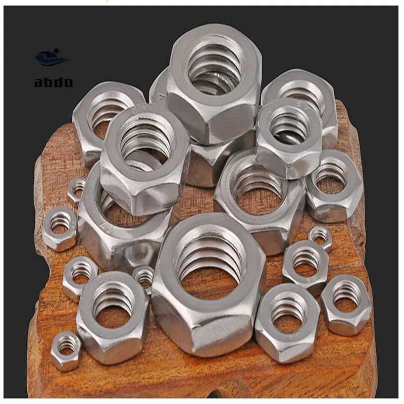 

Promotion authentic 304 stainless steel thin tooth thin nut nut GB6173 M8 M10 M12 M14 M16 M20