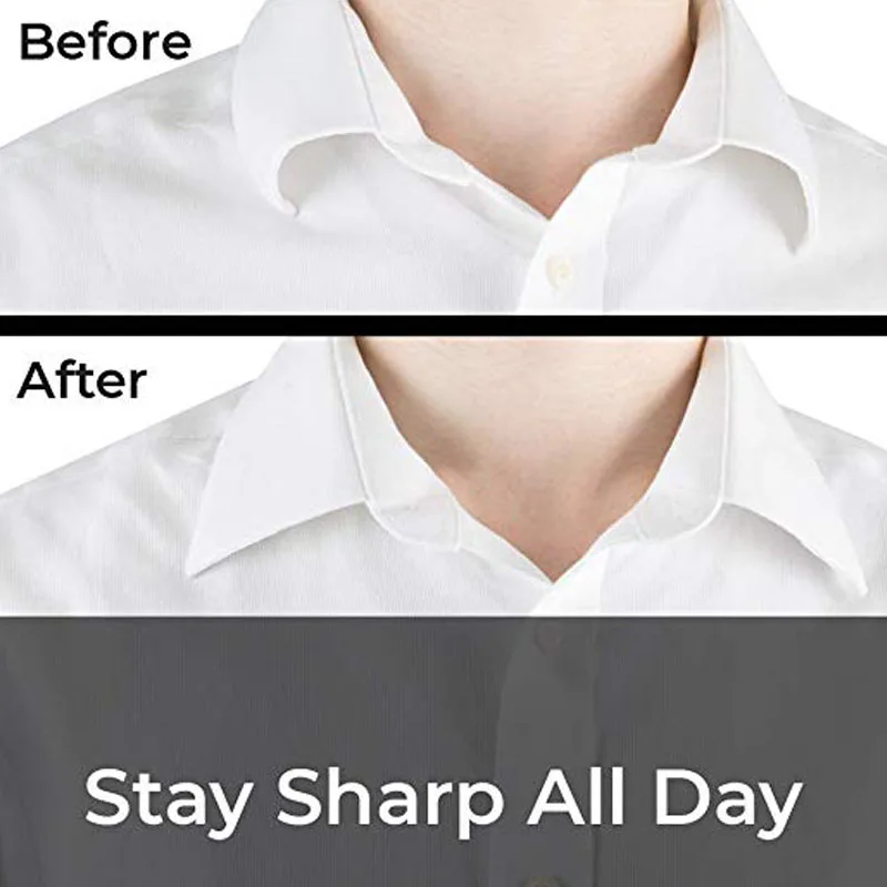 18Pcs Wholesale Metal Collar Stays Gift Present For BF Man Son Boy Men's Shirt Packing Stainless Steel Dress | Дом и сад