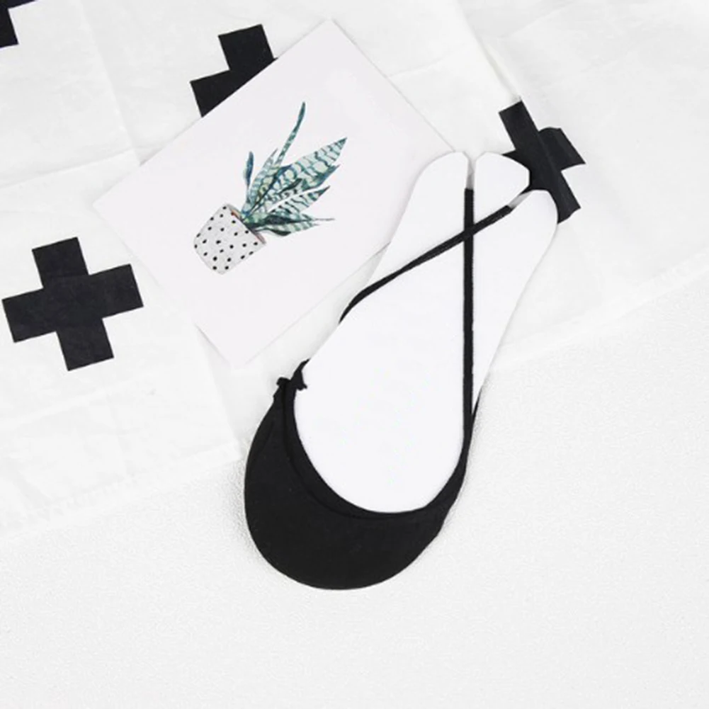 Носки женские на высоком каблуке дышащие однотонные Нескользящие впитывающие