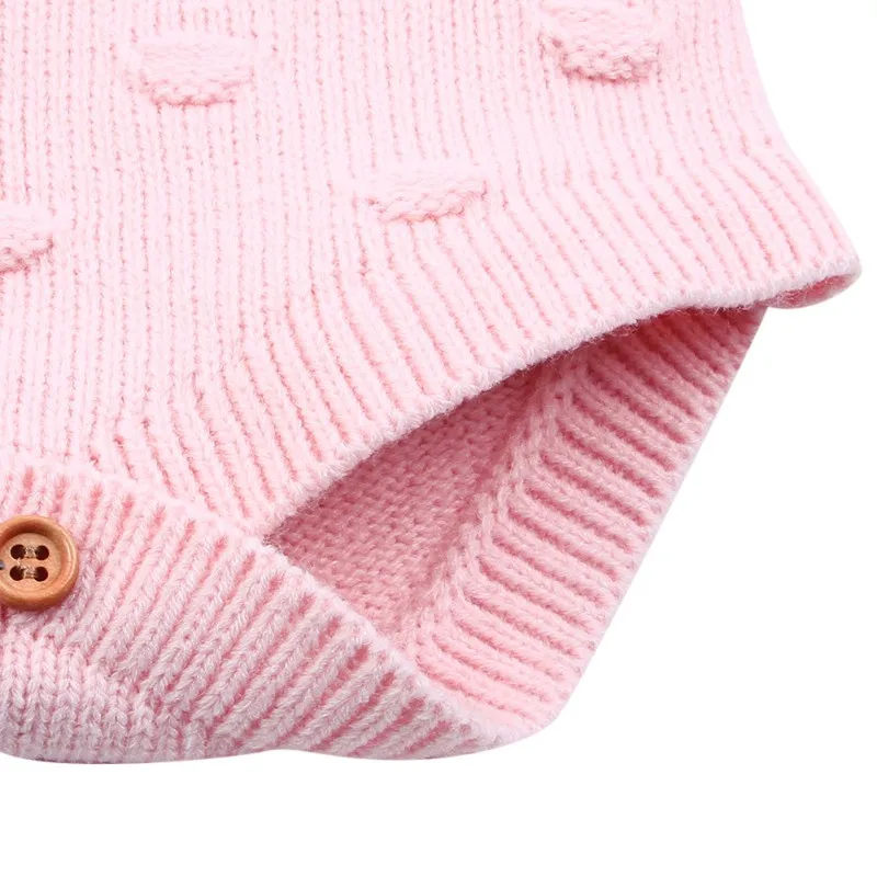

Solid Sample Sleeveless Romper Newborn baby boy girls clothing Baby Boy Girls Clothes Knitting Infant Romper Jumpsuit Outfits