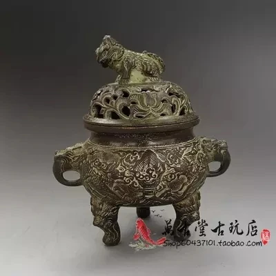 

Антикварная искусственная фумигационная курильница Kirin.