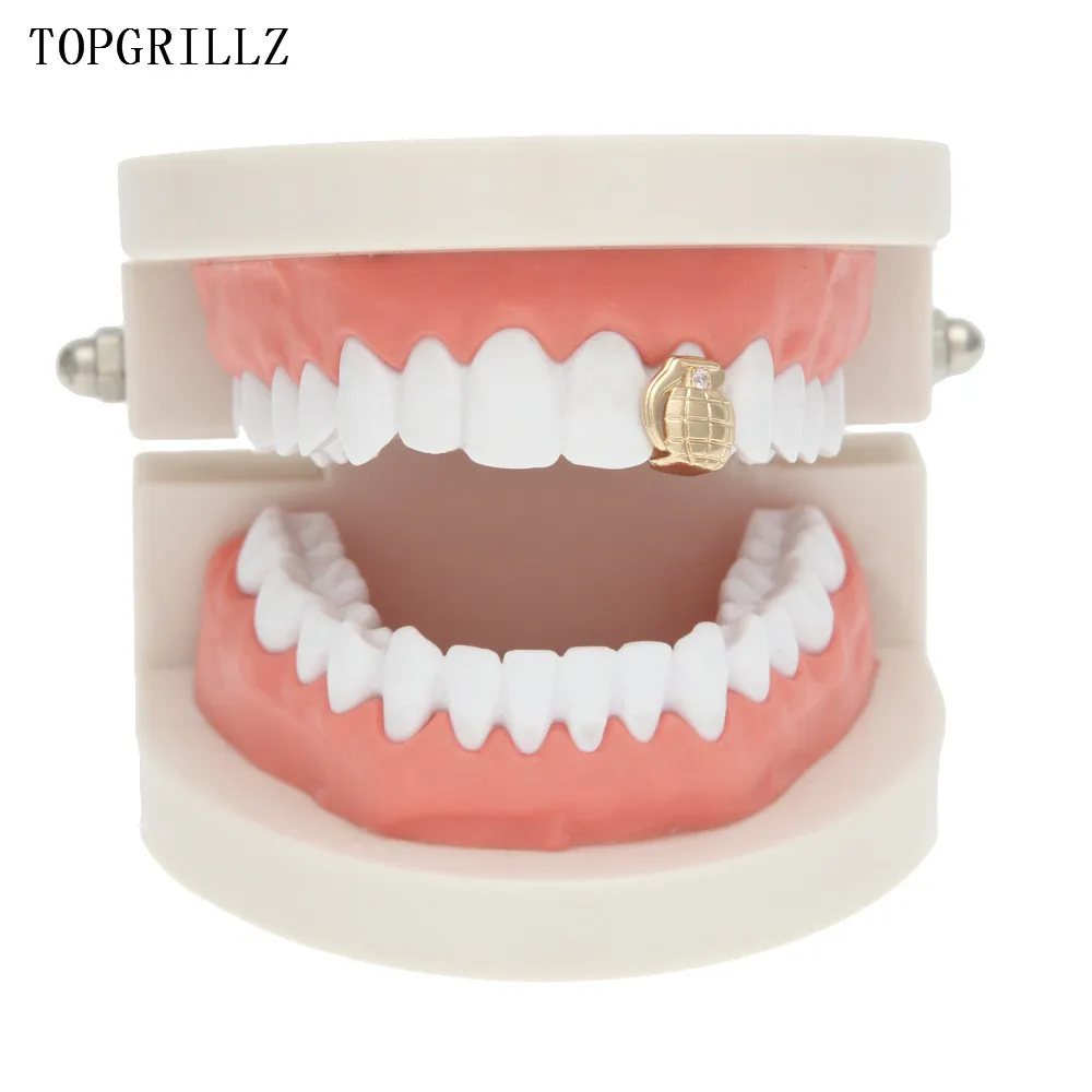 TOPGRILLZ, новинка, на заказ, подходят, позолоченные, в стиле хип-хоп, одиночные, гранатометные, зубчатые, кепки, верхняя и нижняя решетка, золотые зубья, шапки. Подарок