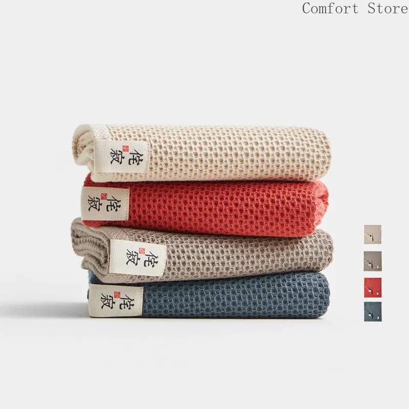 Хлопчатобумажная пряжа полотенце для лица всей семьи взрослых пар увеличение