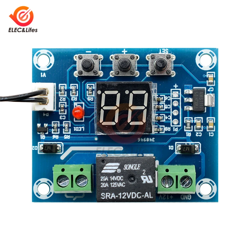 DC 12V XH-M214 Датчик влажности почвы цифровой контроллер влажности система орошения Автоматическая поливная модуль детектор.