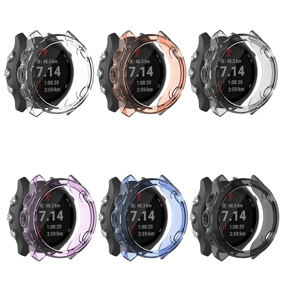 Защитный чехол из ТПУ защитный для смарт-часов Garmin Forerunner 245/245M | Электроника