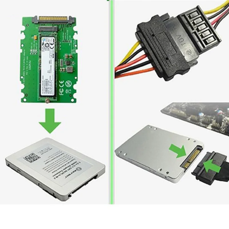 Адаптер U.2 для SSD M.2 NVMe PCI-e I/F HDD с корпусом | Компьютеры и офис