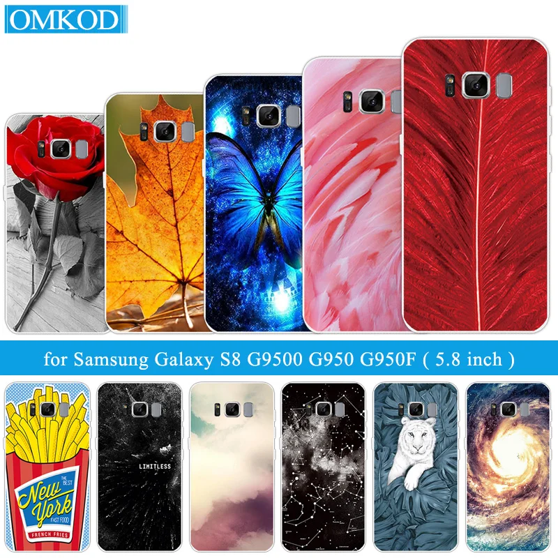 Чехол для Samsung Galaxy S8 5 8 дюйма силиконовый чехол телефона G950F SamsungS8 | Мобильные
