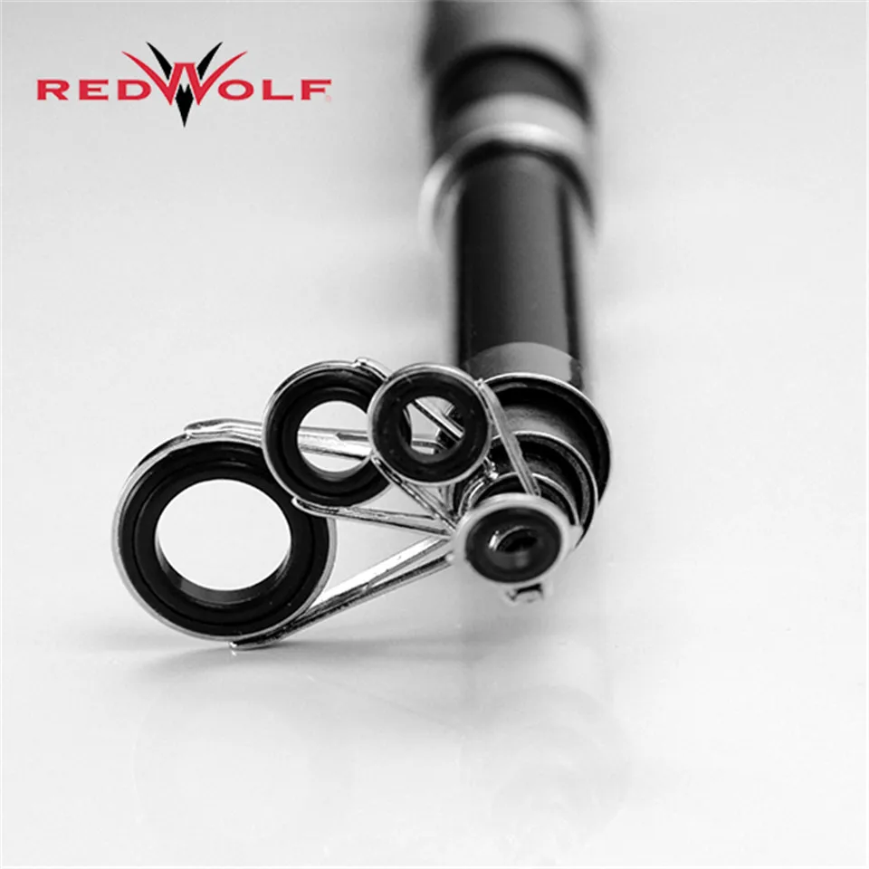 RedWolf Марка 2.1 м Телескопическая Удочка Углеродного Волокна Привет tech Спиннинг