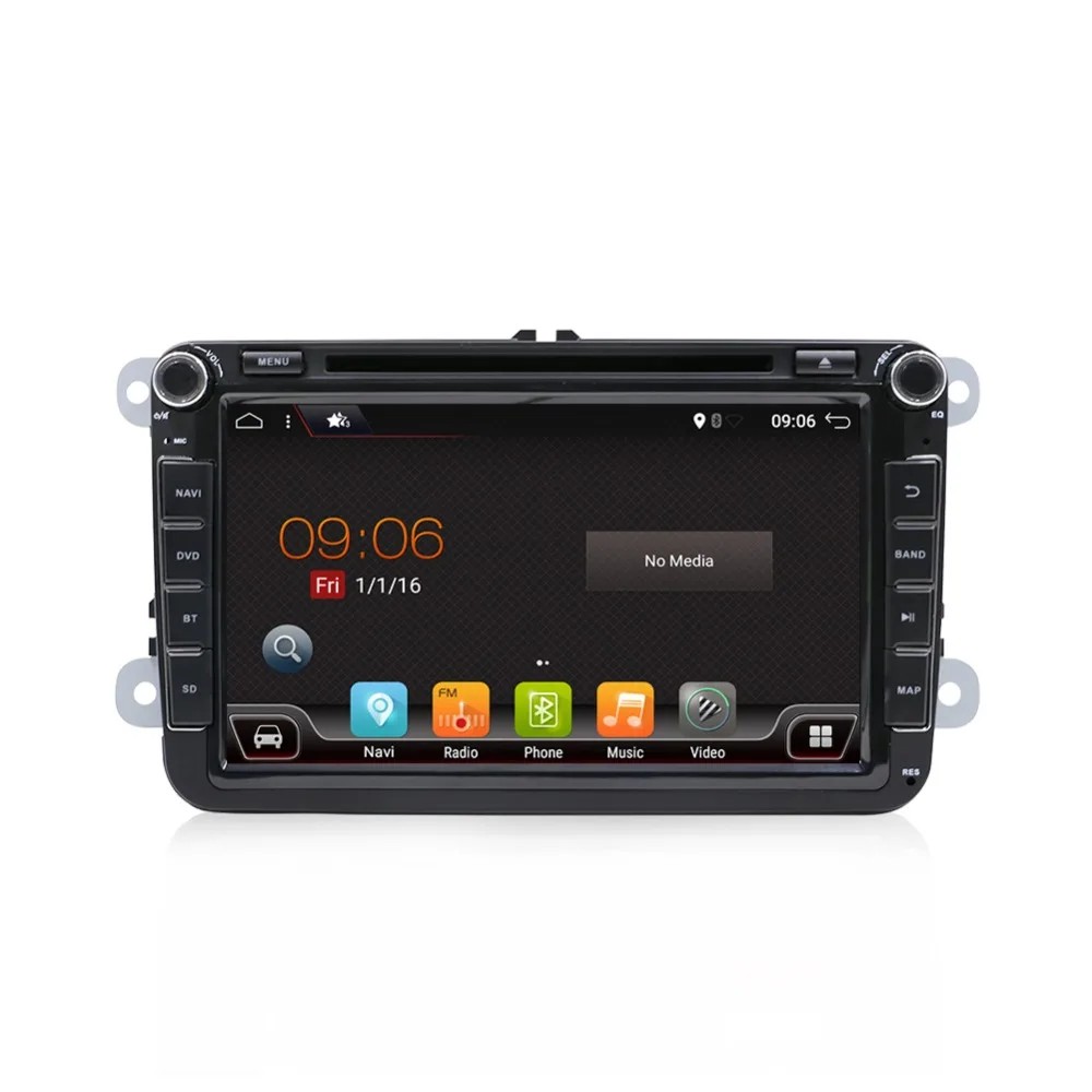 8 &quot2 Din Android 1 автомобиль радио аудио GPS навигации для Volkswagen VW Passat Polo Гольф 5 6