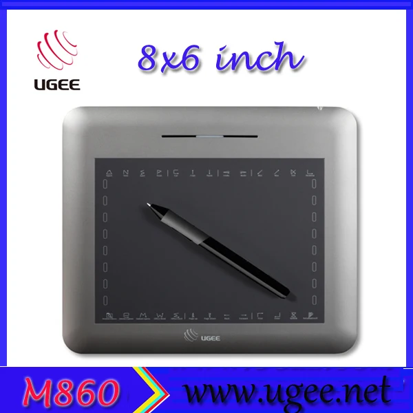 Ugee M860 8 x 6 дюйм(ов) профессиональный цифровой графический рисунок планшет |