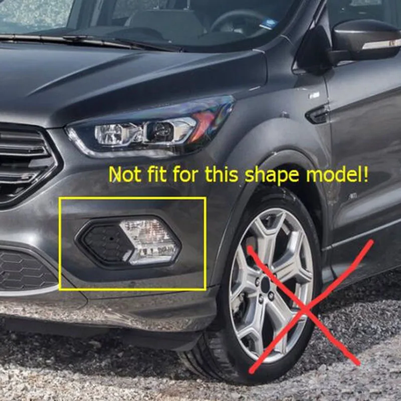 1 пара автомобильные передние противотуманные фары аксессуары для Ford Kuga/Escape 2017 2018
