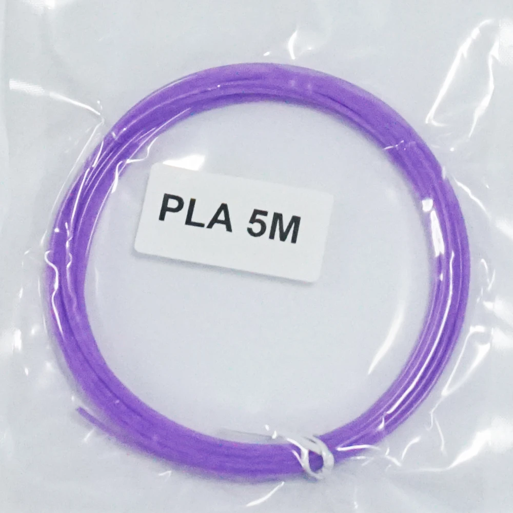 2 шт. нить для 3D принтера PLA 1 75 нити проволочный материал 5 мертеров Ручка