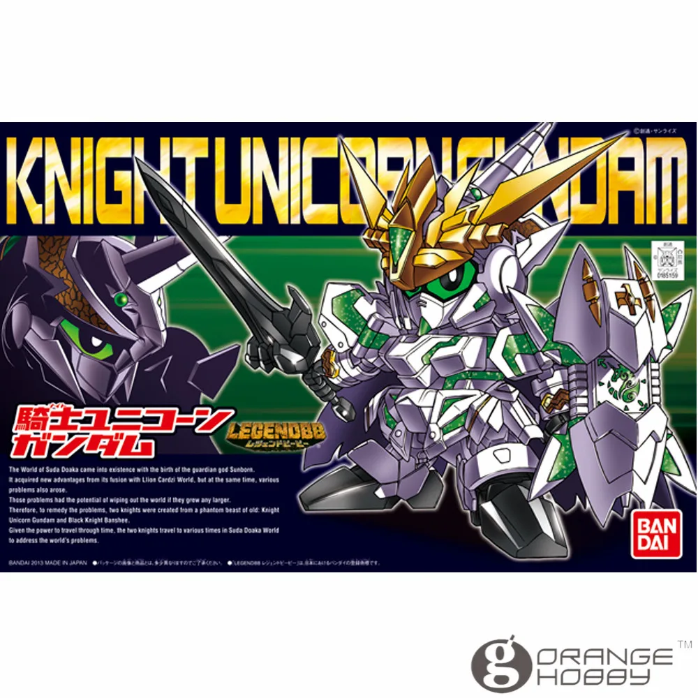 Мобильный костюм OHS Bandai SD BB 385 Q-Ver Knight Unicorn набор моделей | Игрушки и хобби