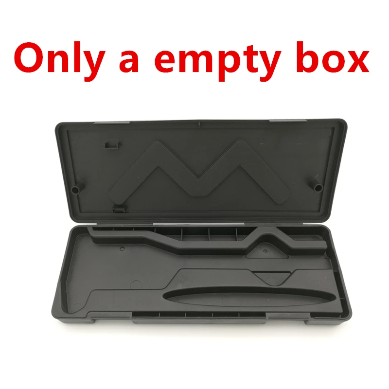 only a empty box 6-дюймовый 150 мм электронные часы из нержавеющей стали от ЖК-дисплей дисплей Металлический штангенциркуль доля/мм/дюйм Электронный штангенциркуль измерение инструмент - Цвет: only a empty box