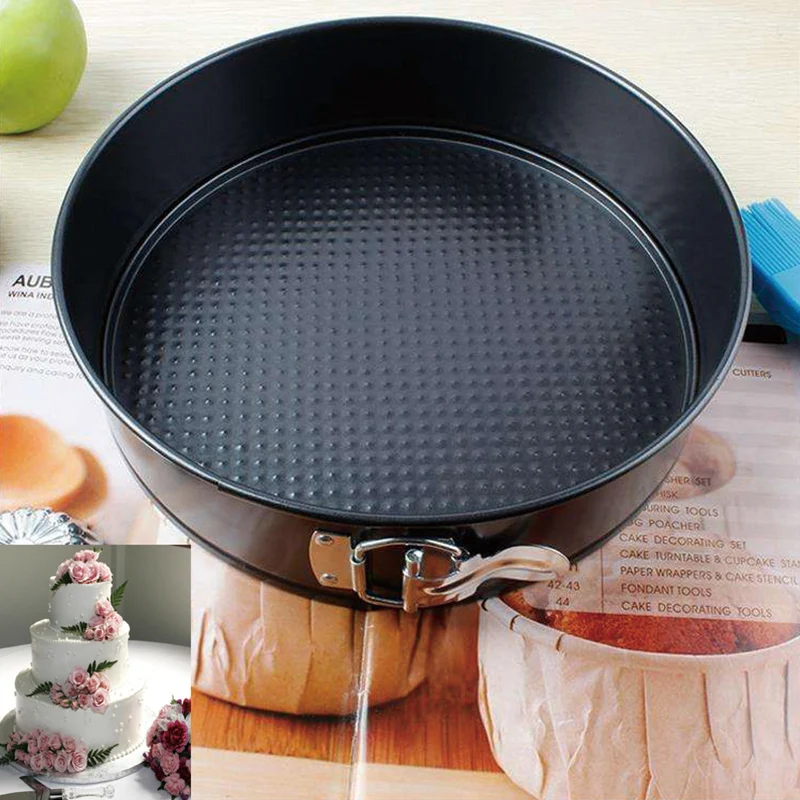 

WALFOS Baking Pans Kitchen Cake Tool Cake Mold Metal Round Baking Dish Bakeware Non-Stick Mold Kitchen Accessories