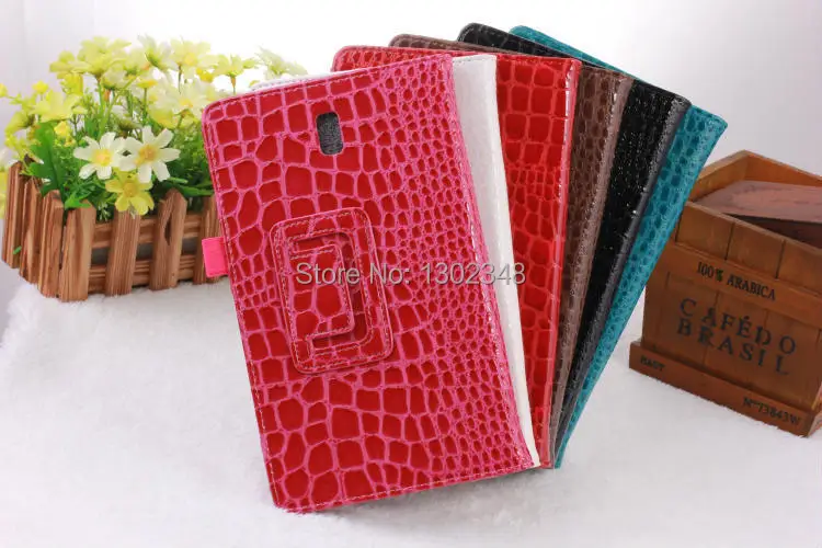 Тонкий чехол из искусственной кожи с подставкой под крокодила для Samsung Galaxy Tab S 8 4