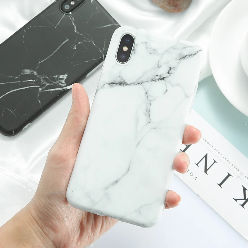 KISSCASE Карамельный цвет Мрамор Телефон чехол для iPhone 6 S 7 8 плюс 5 5S SE мягкий