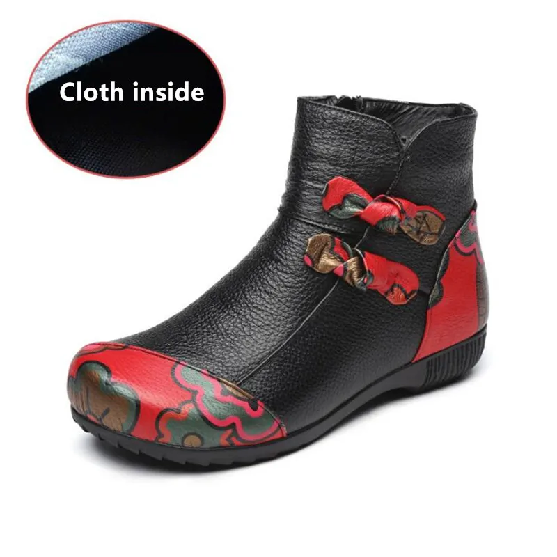 Женские ботинки всесезонные новые модные из натуральной воловьей кожи в стиле