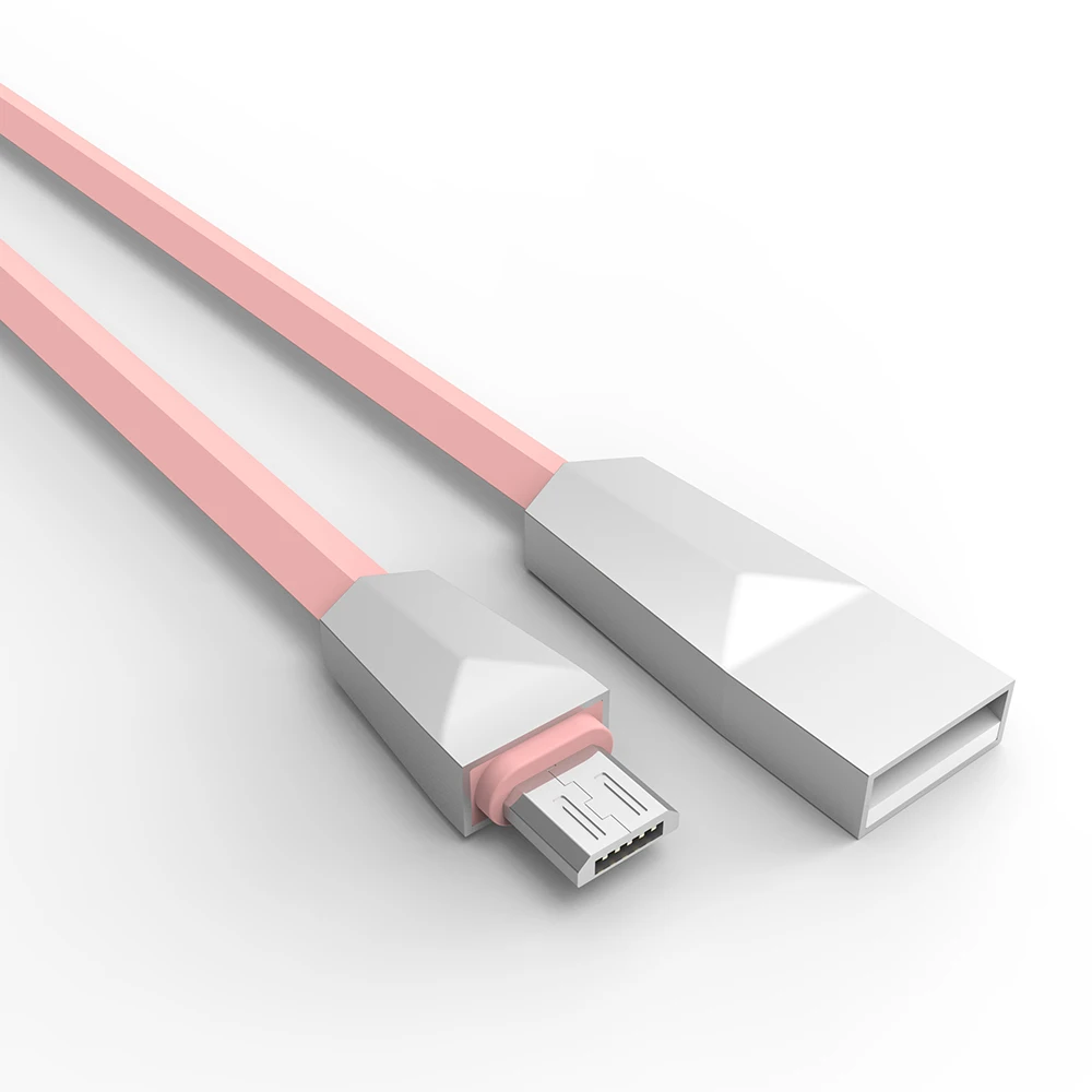 LDNIO Micro Lightning type C USB кабель для мобильного телефона 1 м 2.4A линия передачи данных type-C
