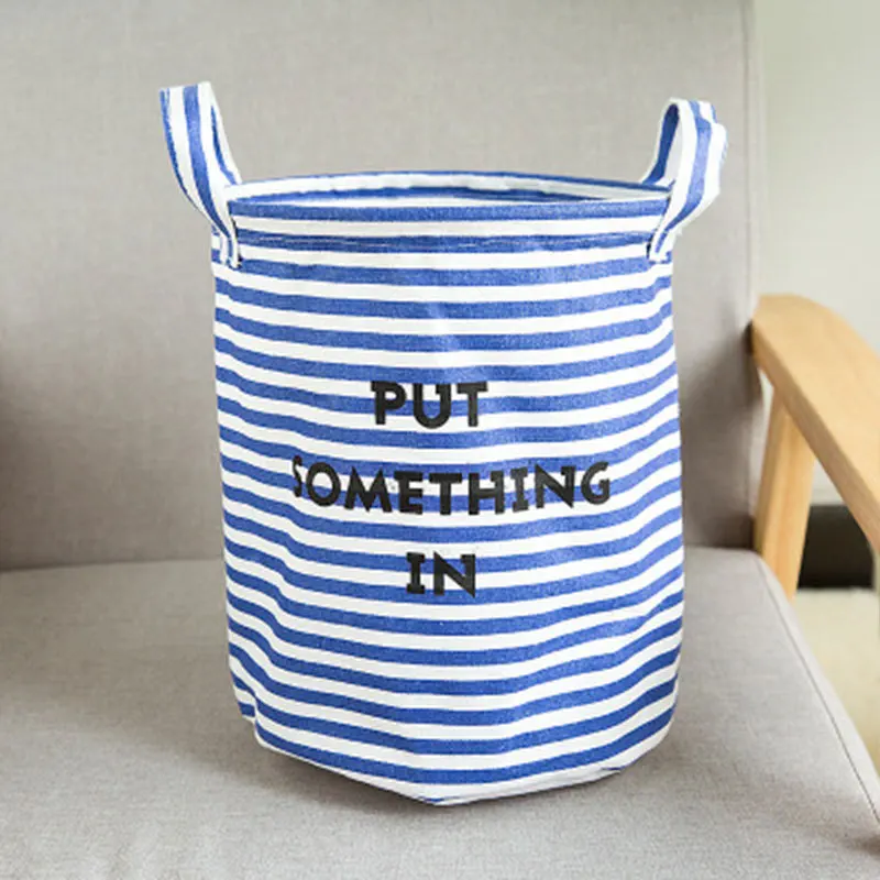 Foldable Storage Baskets Sundries Barrel Laundry Basket Eco-Friendly Clothes Bag Toys Organizer Box |