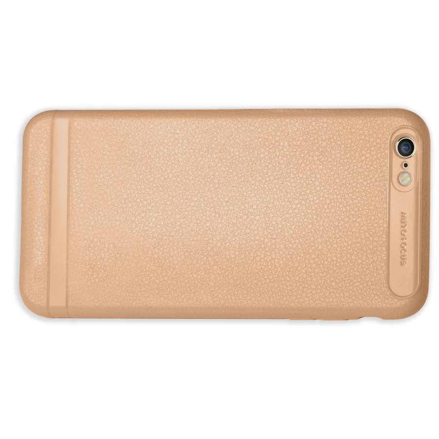 Чехлы для телефонов iPhone 6 6plus 7 ультра тонкие X XS Max XR кожаный чехол телефона из ТПУ