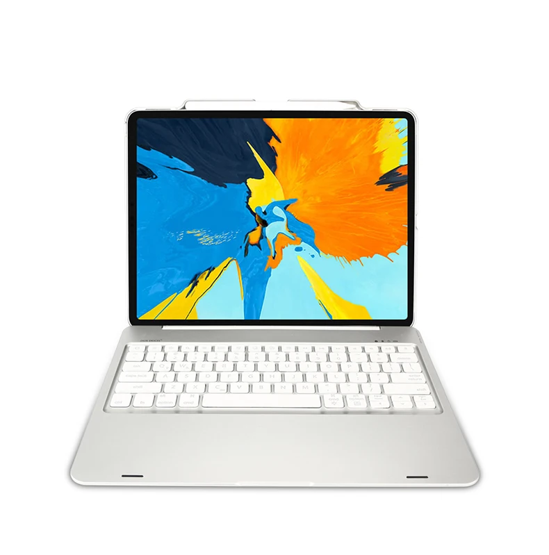 Беспроводной чехол с клавиатурой Bluetooth для iPad Pro 12,9 чехол для смарт-планшета для iPad Pro 12,9 дюйма с держателем для карандашей