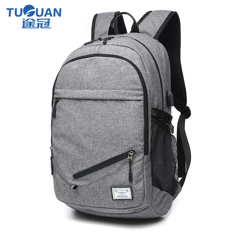 

Laptop Backpack External USB Charge Computer Backpacks College School Bags Waterproof Travel Bags for Men