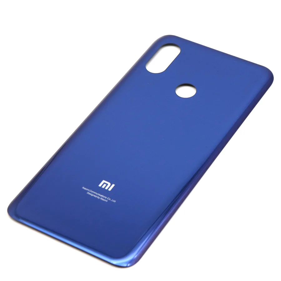 Mi8 Blue Для Xiao mi 8 Lite Задняя крышка батареи Задняя стеклянная дверь корпус чехол для Xiao mi 8 SE крышка батареи mi 8SE 8 Lite Explorer - Цвет: Mi8 Blue