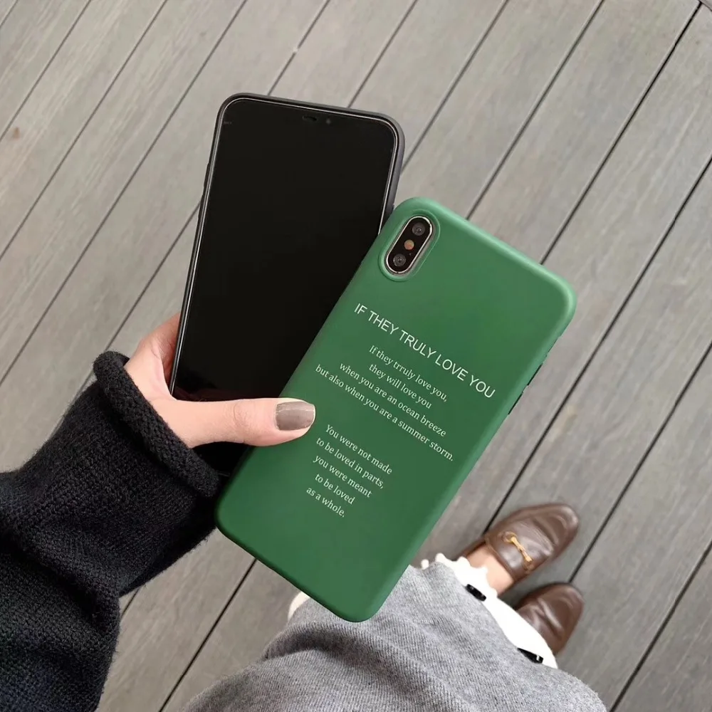 Чехол с надписью Love для iPhone 6 S 7 7plus 8 8plus X XR XS Max love imd |