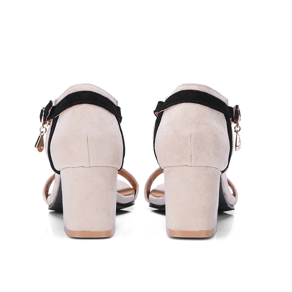 Женские вечерние босоножки на высоком каблуке черные или бежевые повседневные