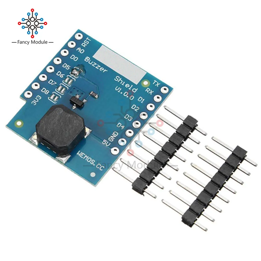 

Expansion Board with Buzzer Shield V1.0.0 for WeMos D1 Mini Development Module for Arduino