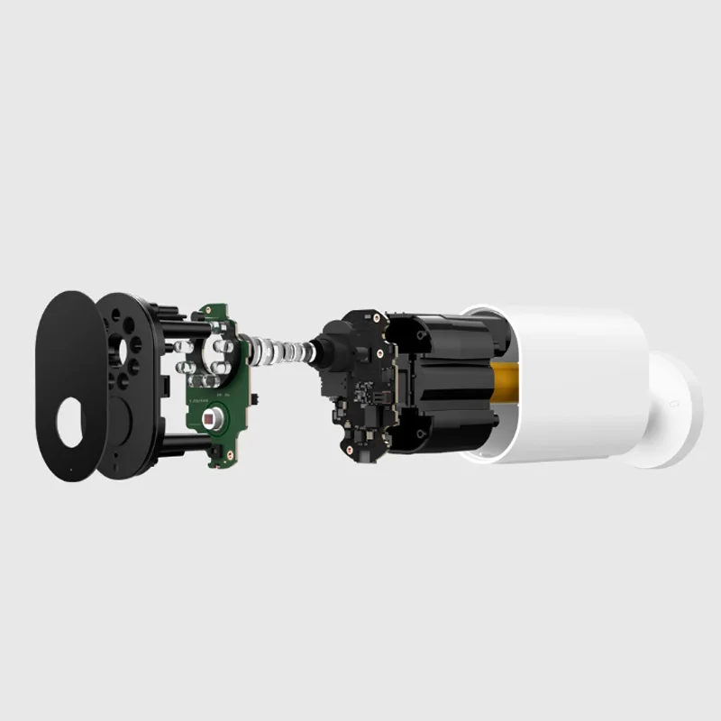 Xiaomi умная Беспроводная камера 1080P с батарейным шлюзом 120 градусов IP65 водонепроницаемая AI Humanoid Обнаружение работа с приложением mijia
