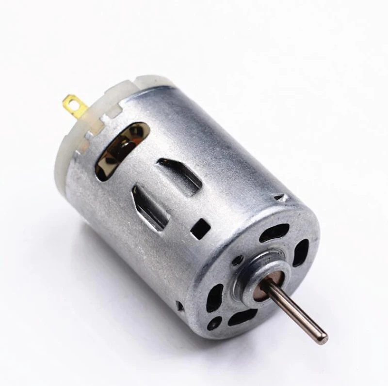 10 шт. RS385 сильная Магнитная углеродная щетка мотор микро DC 24V 9000RPM большой крутящий