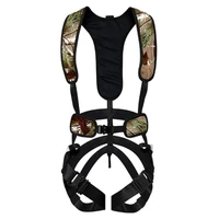 bowhunter treestand safety harness climbing high working camping adventure polyester camouflage safety belt climbing equipment