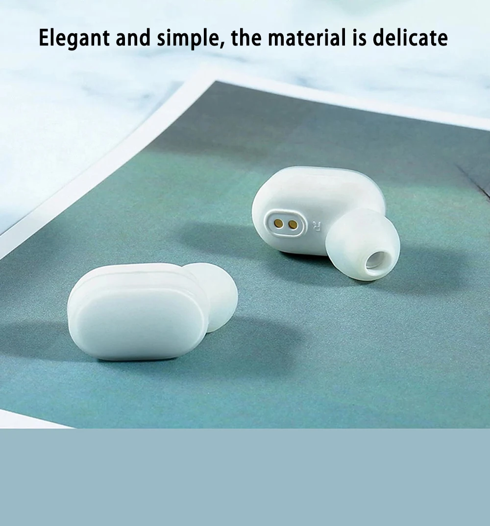 Беспроводные bluetooth-наушники Xiaomi Air/Redmi AirDots/AirDots Youth Tap, гарнитура для управления, 2 шт с зарядным устройством, вкладыши-вкладыши
