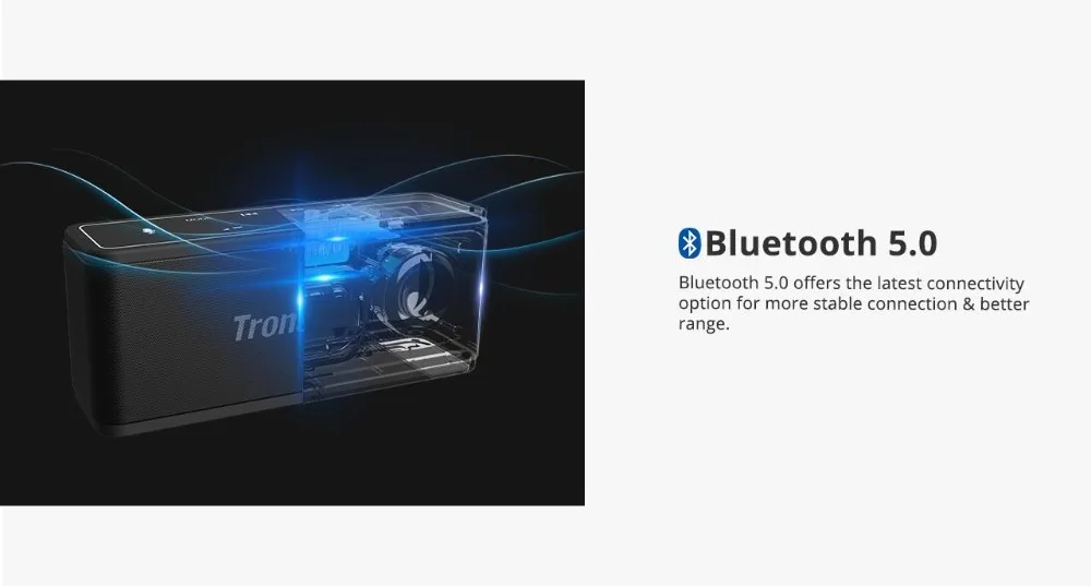 Tronsmart Mega Bluetooth динамик портативный беспроводной динамик 3D цифровой звук TWS 40 Вт Выход NFC MicroSD портативный динамик