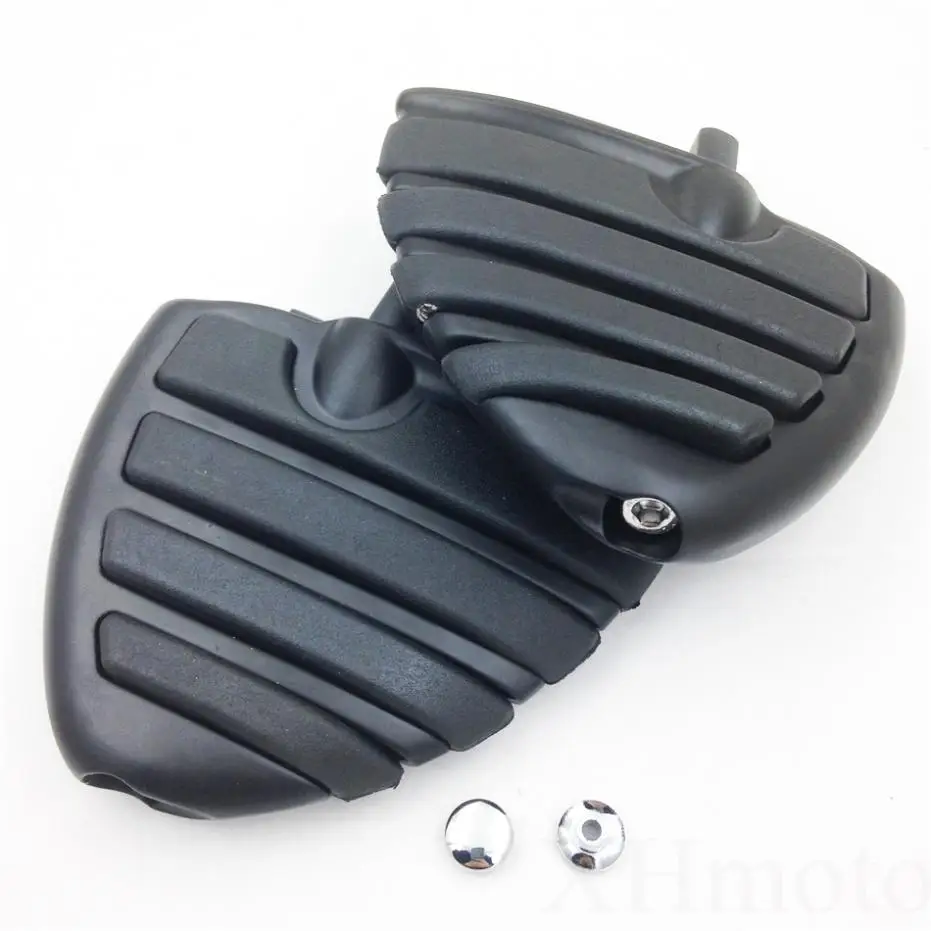 Aftermarket free shipping motorcycle parts Foot Peg For Motorcycle Harley Softail Sportster Dyna Fat Boy Road King BLACK Wing