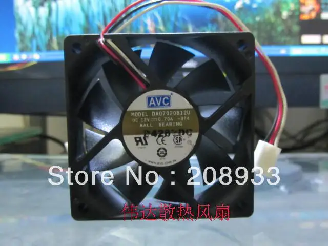 Для AVC 7020 DC 12V 0.7A DA0702OB12U|avc| |