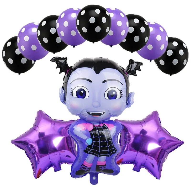 12 шт./лот Vampirina набор из латекса на день рождения вечерние шары Декор ведьмы