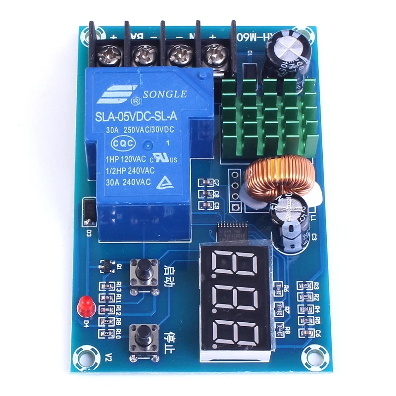 С источником питания от постоянного тока 6 в 60 программируемый цифровой Батарея