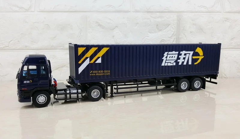 Коллекционная модель из сплава в подарок 1: 1 ISUZU EXZ51K трактор Depon экспресс доставка