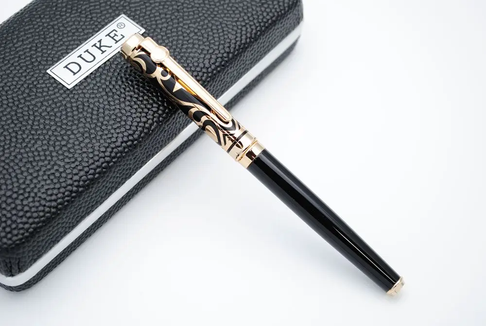 Duke сапфир перьевая ручка M Nib оригинальная коробка элегантная и роскошная чернильная ручка