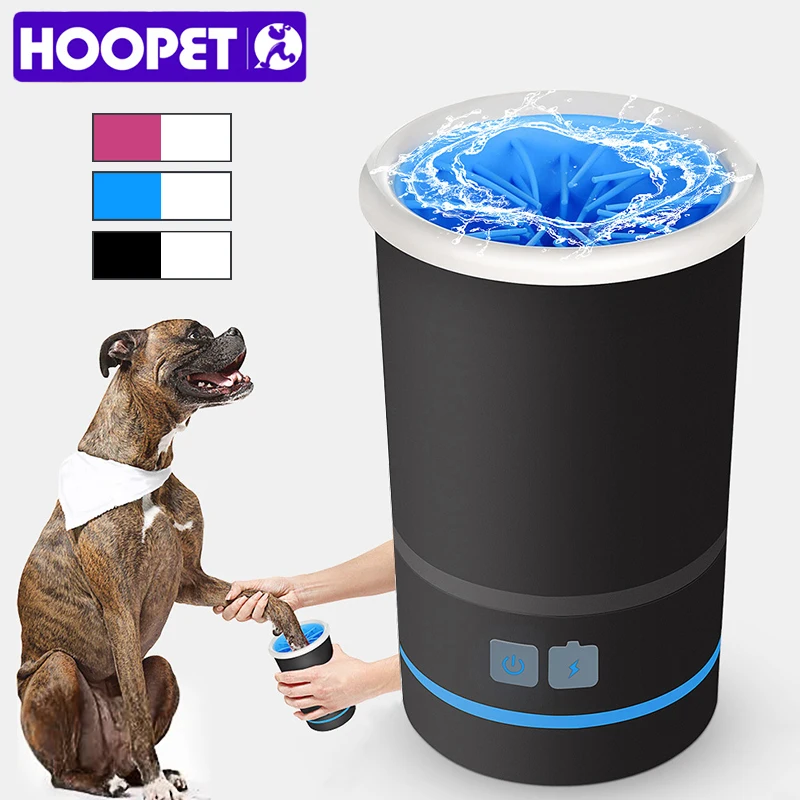 HOOPET приспособление для очистки лап собак мягкие силиконовые расчески