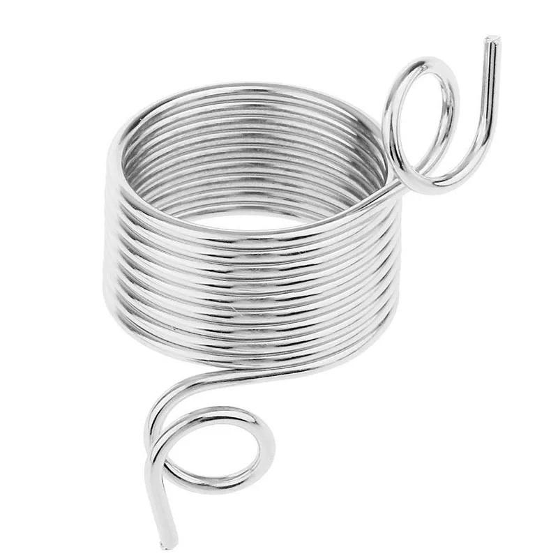 

1pcs 17mm / 19mm Yarn Spring Guides Metal Braided Knuckle Jacquard Assistant Crochet And Knit Sewing Accessories