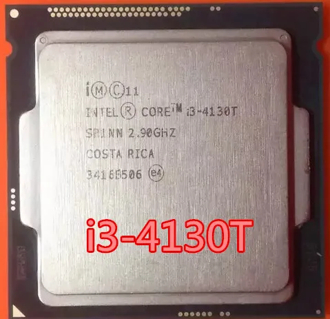 Процессор Intel Core I3 4130T двухъядерный процессор 2 9 ГГц LGA 1150 TDP 35 Вт 3 Мб кэш-памяти в